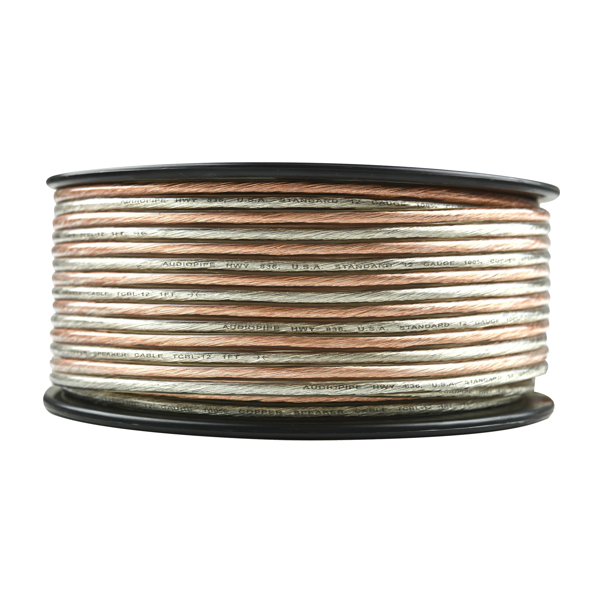 Amazon.com: Audiopipe TCBL 100 Percent Copper Series Speaker Wire